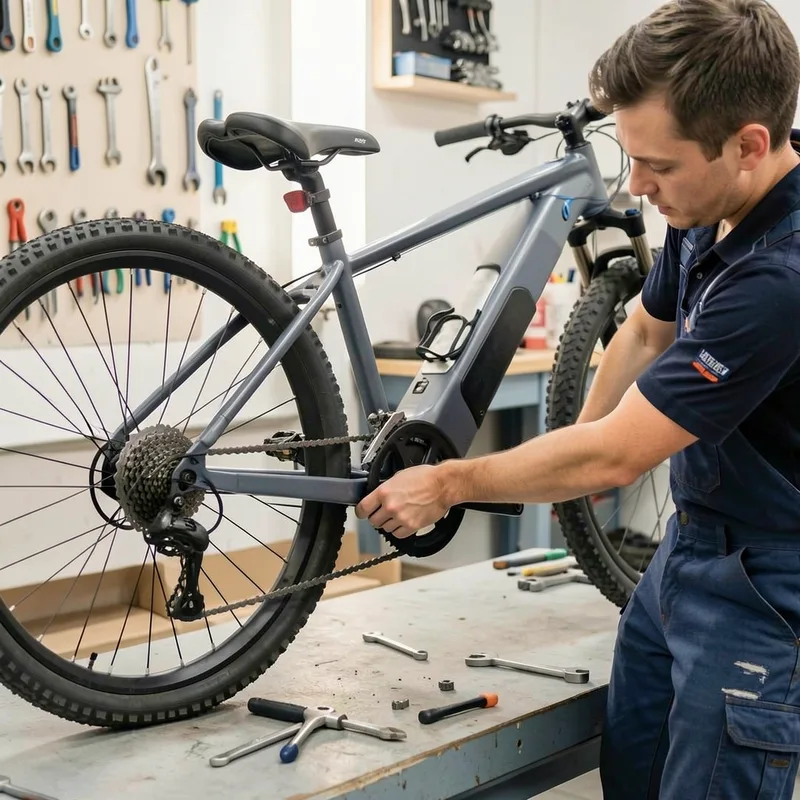 Entretien vélo électrique : le suivi vu de l'atelier